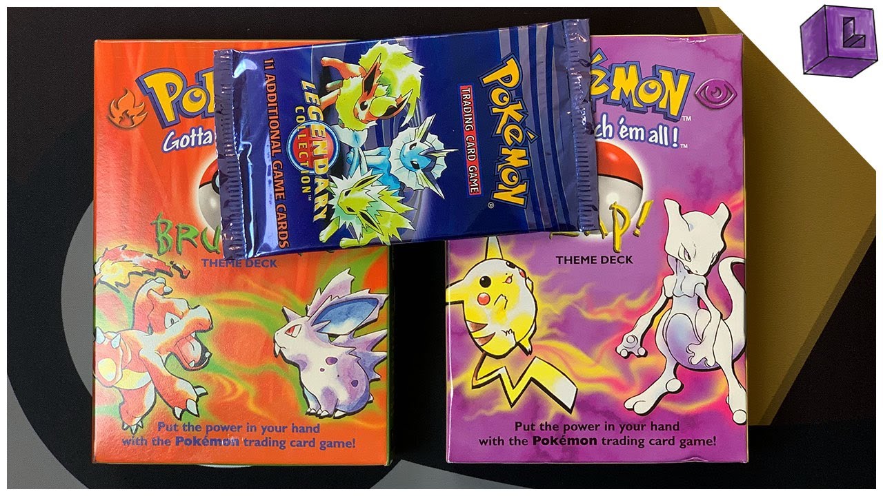 Legendary Collection Pokemon Pack & Gen 1 Theme Deck Opening