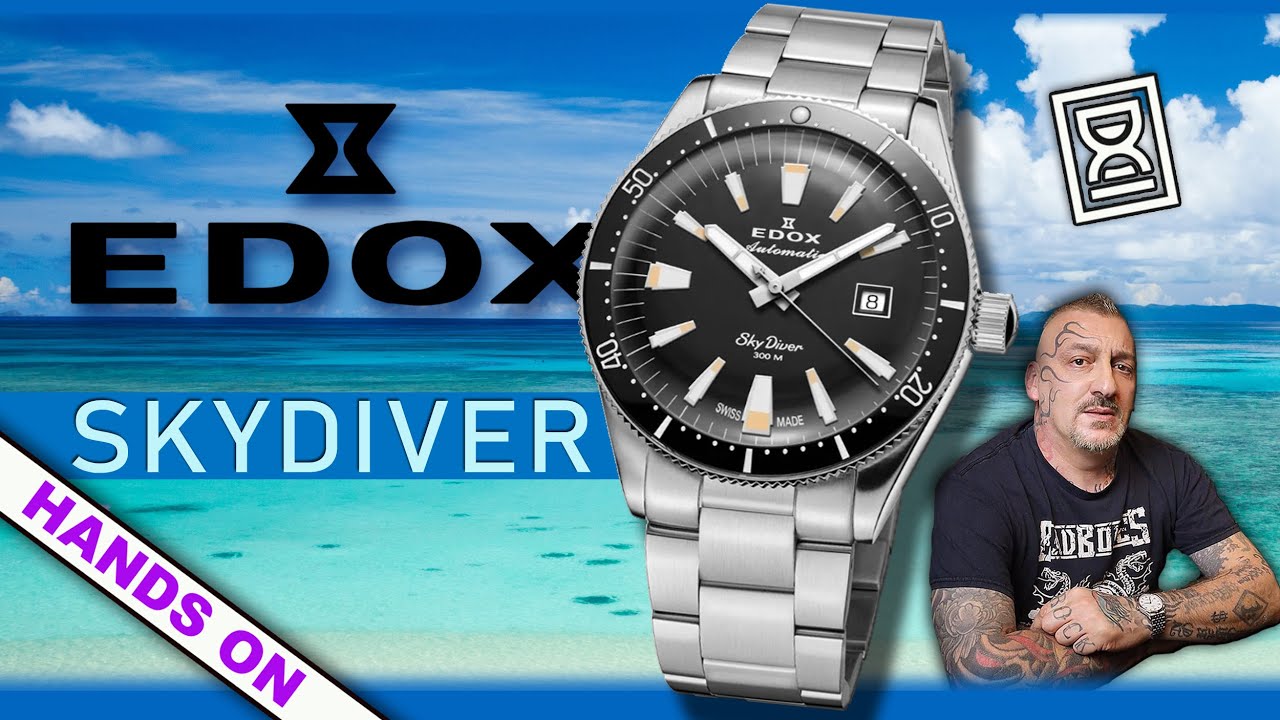 Un altro 38 mm alla ribalta: Edox SkyDiver
