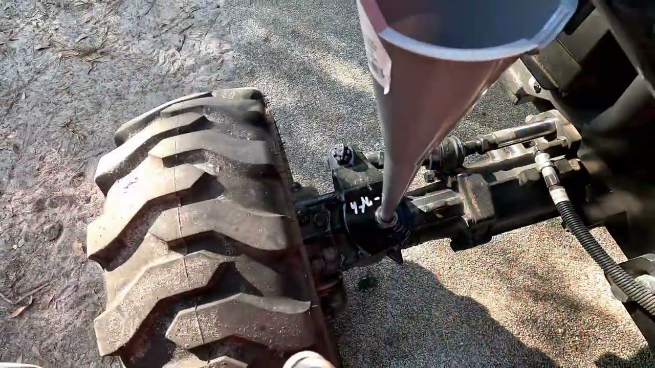 Bad Boy 4025H - Front Axle Oil Change 50hour