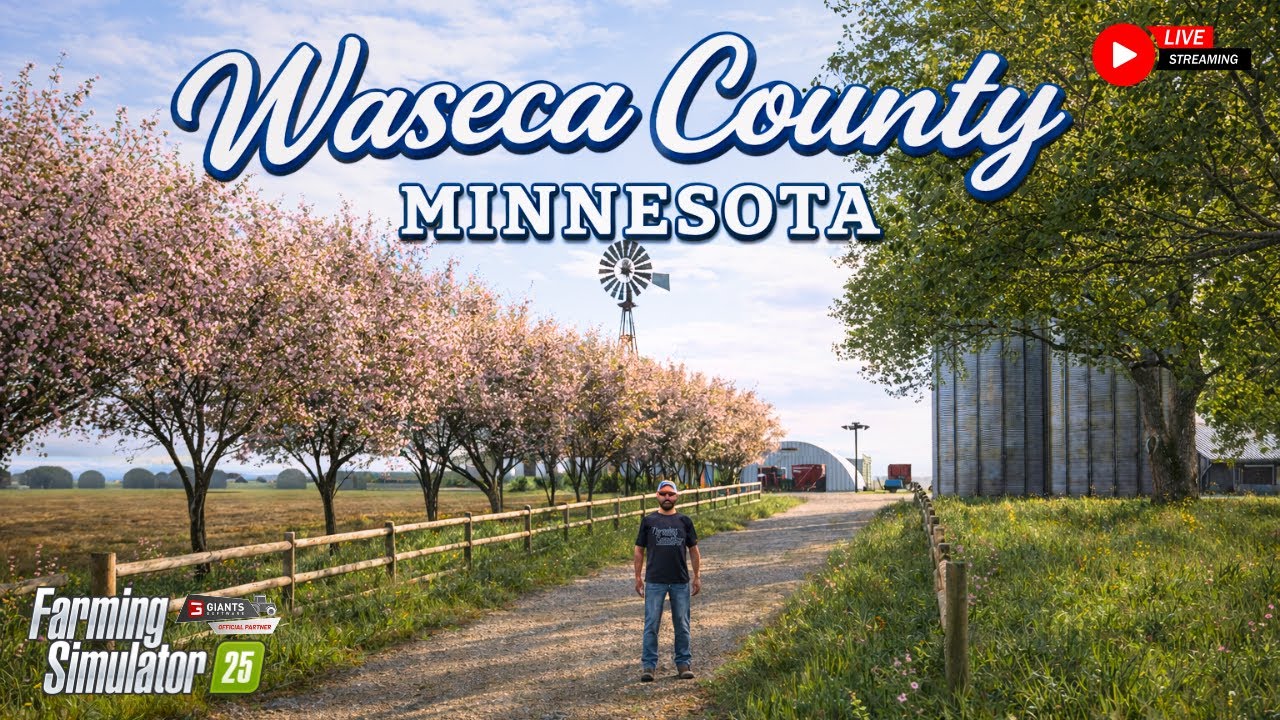 🔥 BACK TO WASECA COUNTY! The Farm Has Been Waiting… | Farming Simulator 25 LIVE
