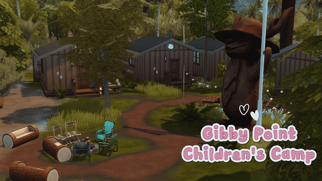 Детский Лагерь в Гибби Поинт   TS4 SPEEDBUILD