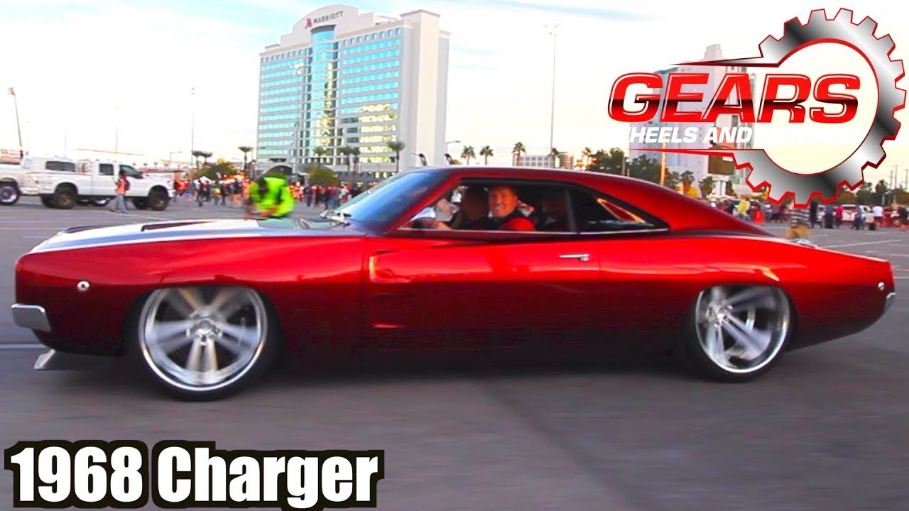 1968 Dodge Charger RTR V10  at SEMA by Powered by Johan /Gears Wheels and Motors
