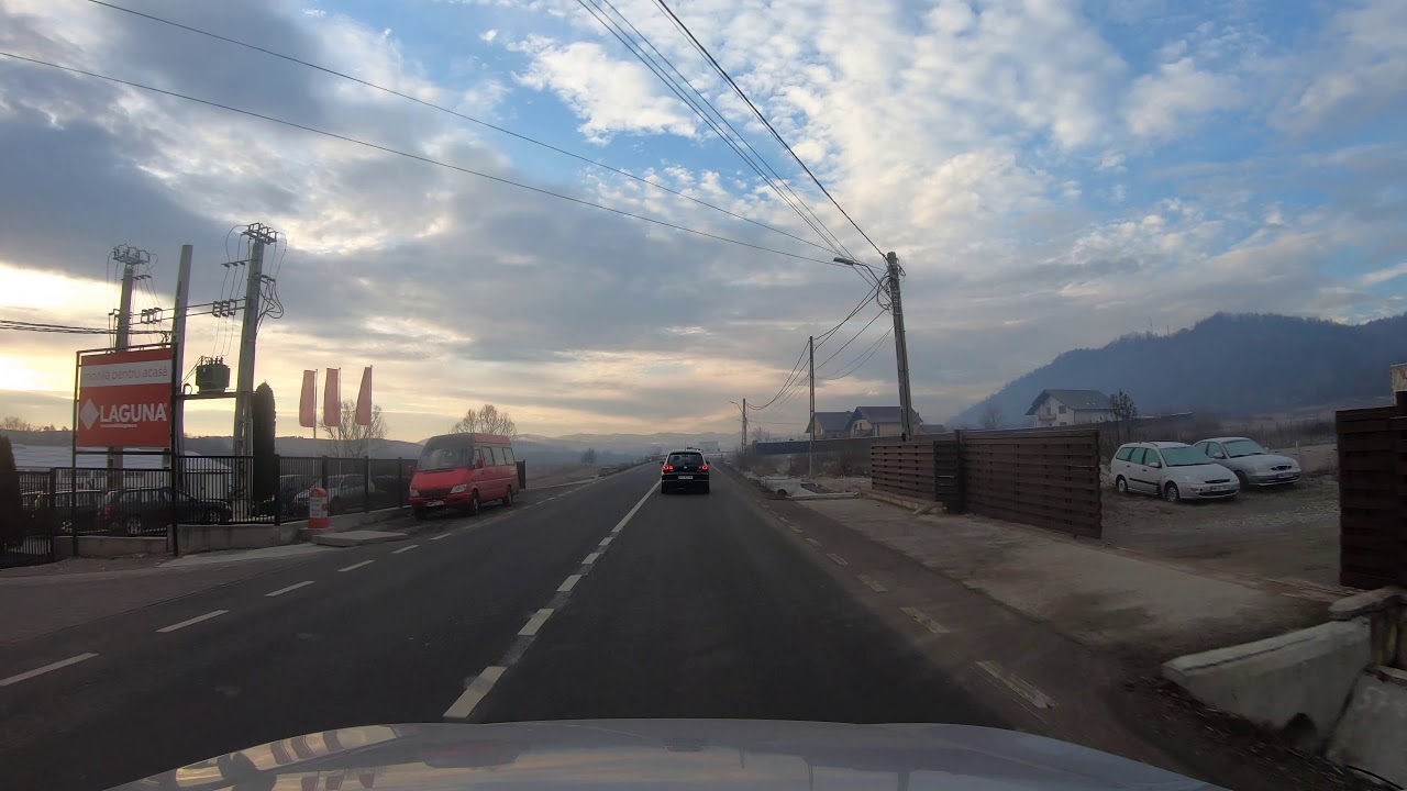 Driving in Romania: Sighet - Baia Mare în 4K
