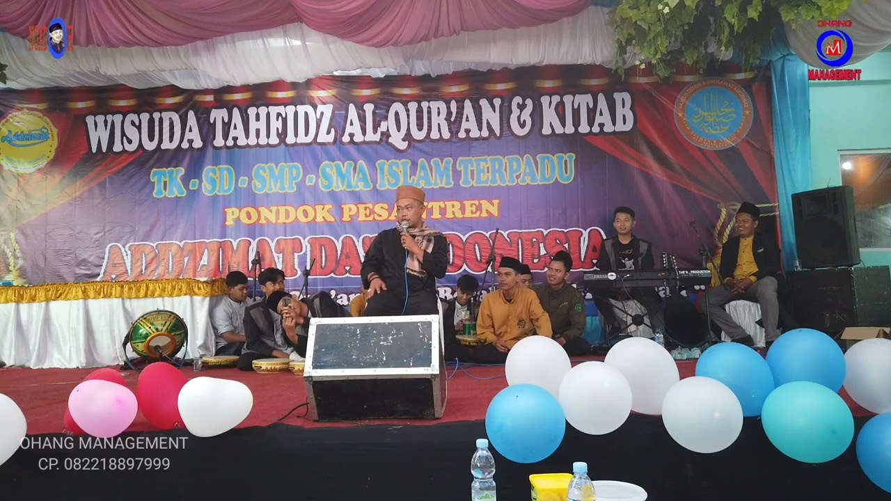 OHANG DAN ADE BATAX HIBUR SISWA  PESANTREN  ADDZIMAT