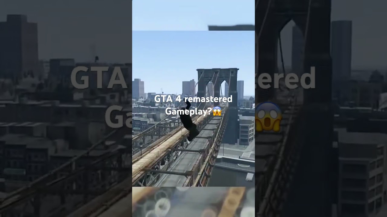 GTA 4 remastered Gameplay leak? #gta4remastered #gta6 #shorts #gtaleaks #gta6leaks
