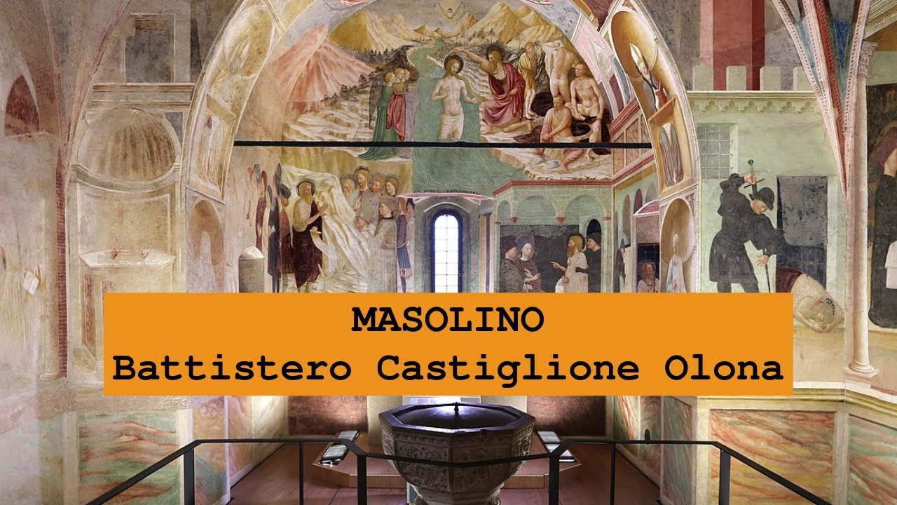 Battistero Castiglione Olona | affreschi Masolino da Panicale | Rinascimento | Gotico Internaz.