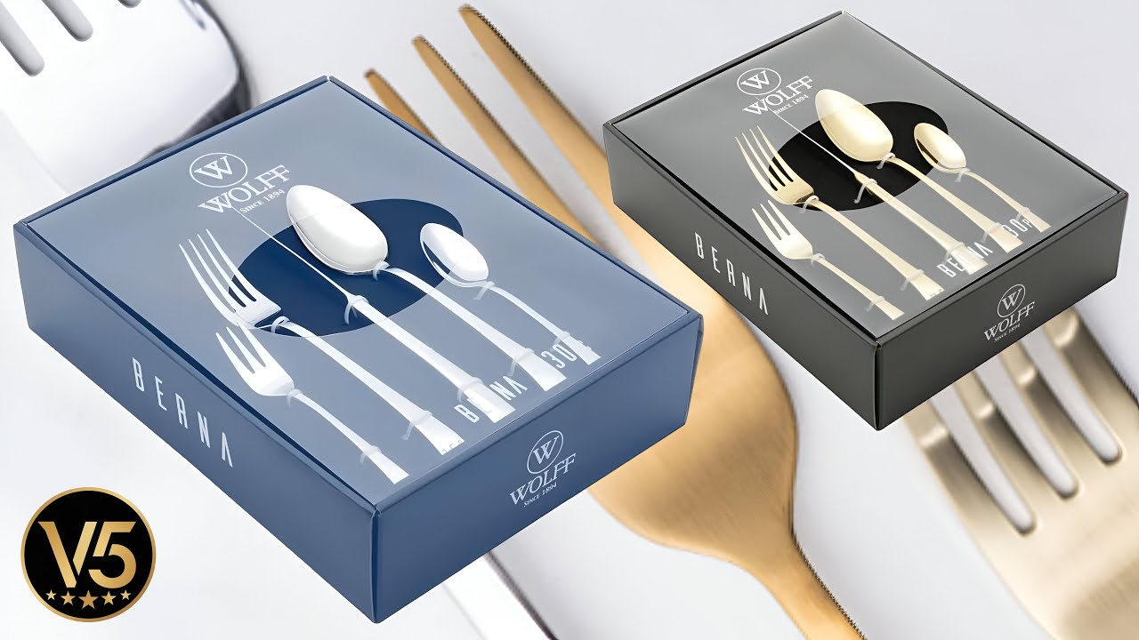 🍴 FAQUEIRO WOLFF BERNA AÇO INOX 30 PEÇAS: ELEGÂNCIA E DESIGN MODERNO PARA SUA MESA!