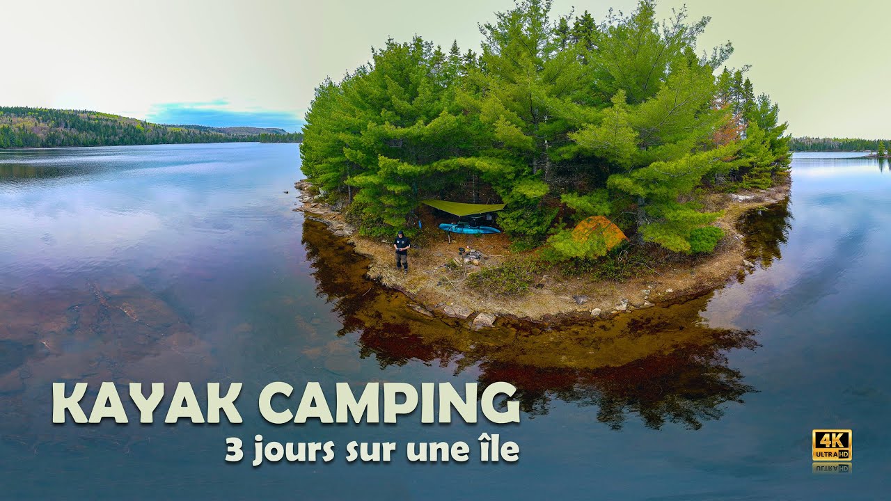 KAYAK CAMPING // 3 jours sur une île 🛶⛺