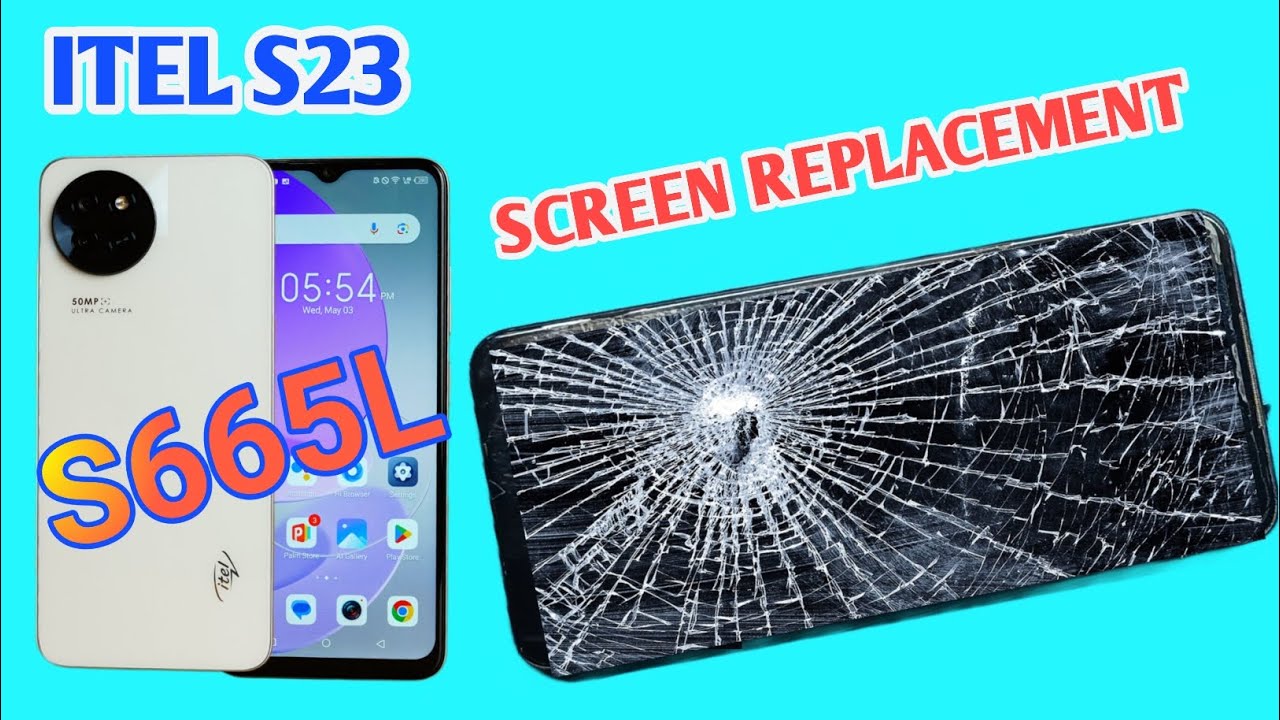 Itel S23 (S665L) Screen LCD Display Replacement | Display Change | Itel S23 Repair