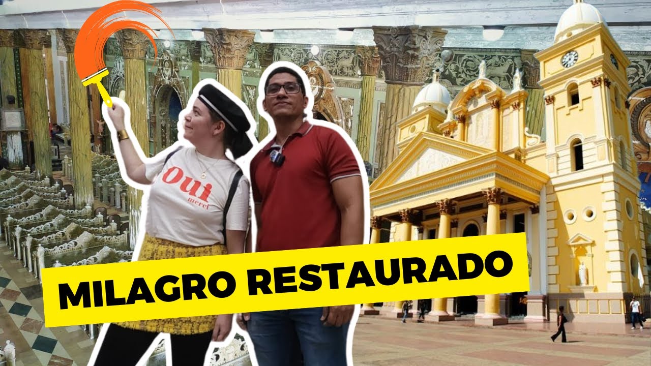 ASI ES LA RESTAURACION DE LA JOYA ARQUITECTÓNICA DE MARACAIBO, LA BASÍLICA DE CHIQUINQUIRA