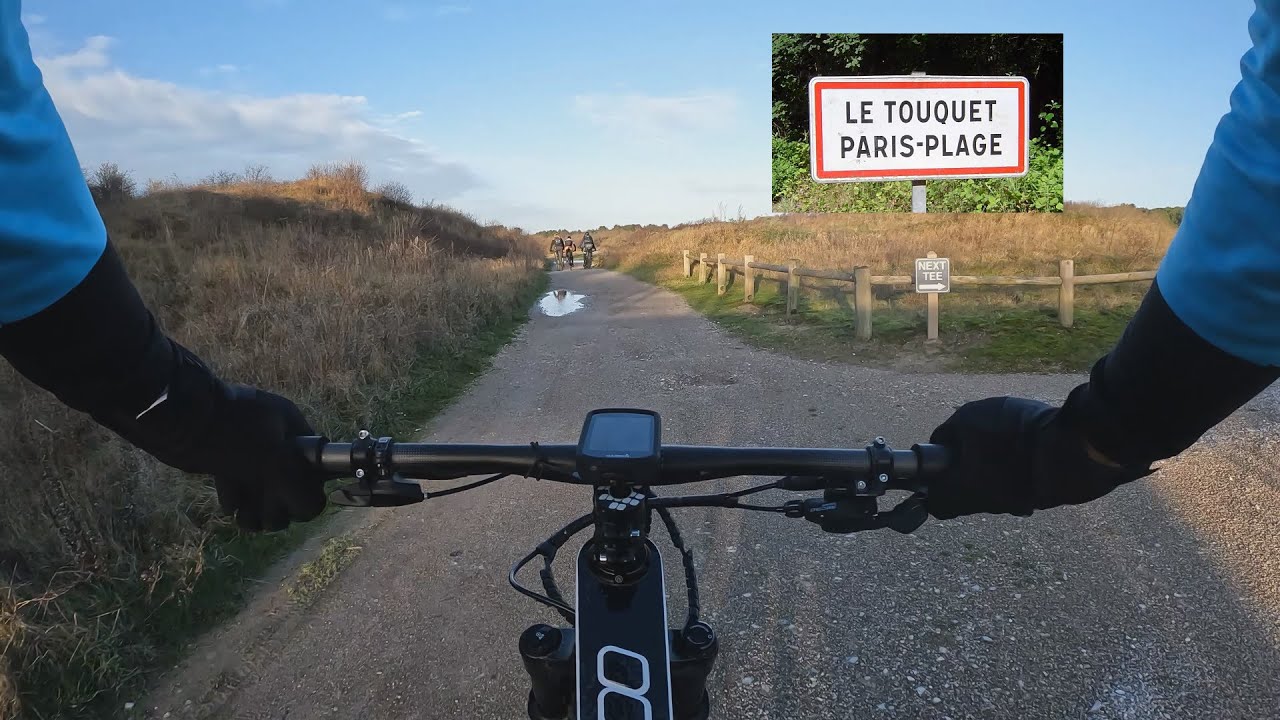 VTT dans le Polo du Touquet-Paris-Plage