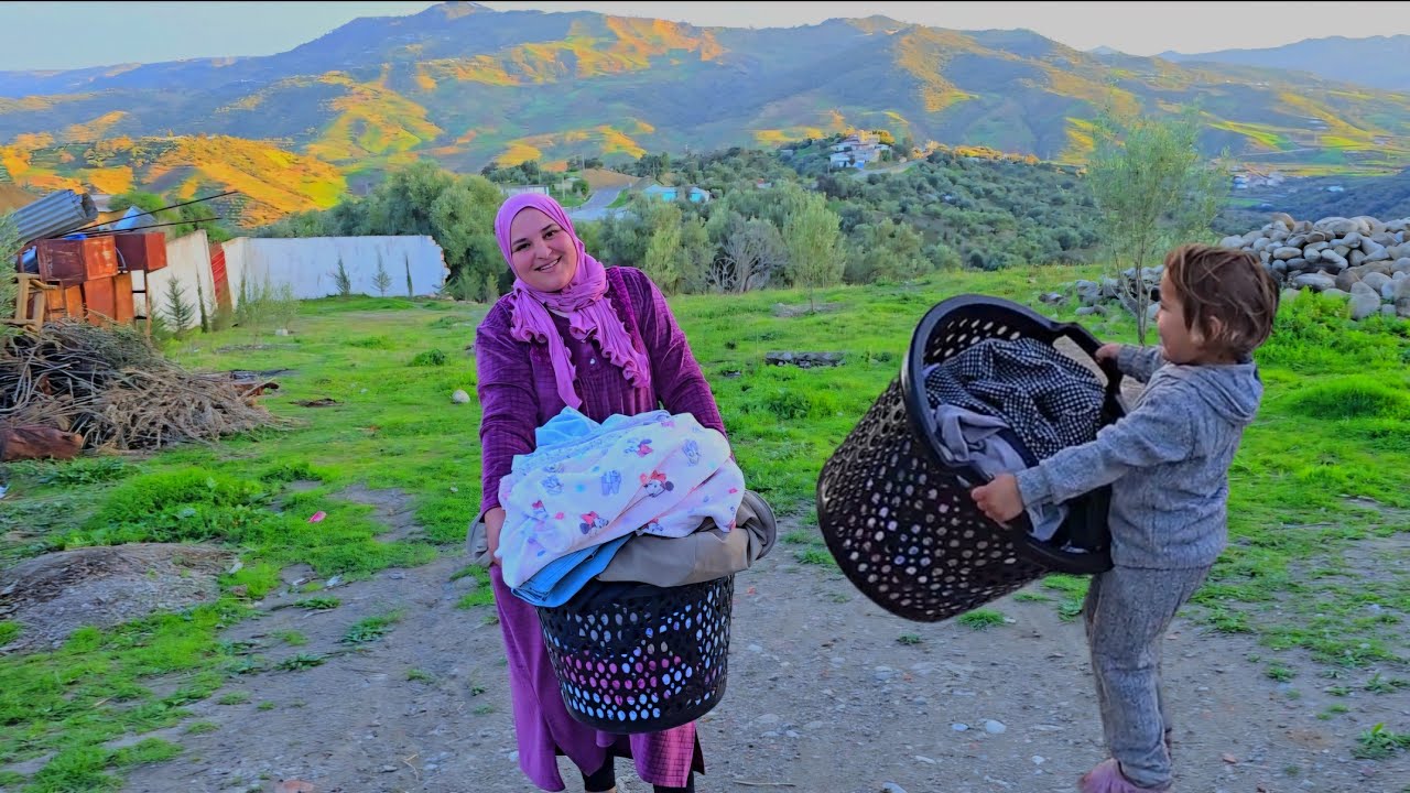 كواليس بعد الإفطار🤣بناتي هوما كتافي❤️
