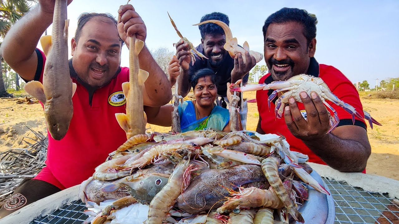 Mixed Seafood Cooking | Seafood Recipe Cooking |WORLD FOOD TUBE