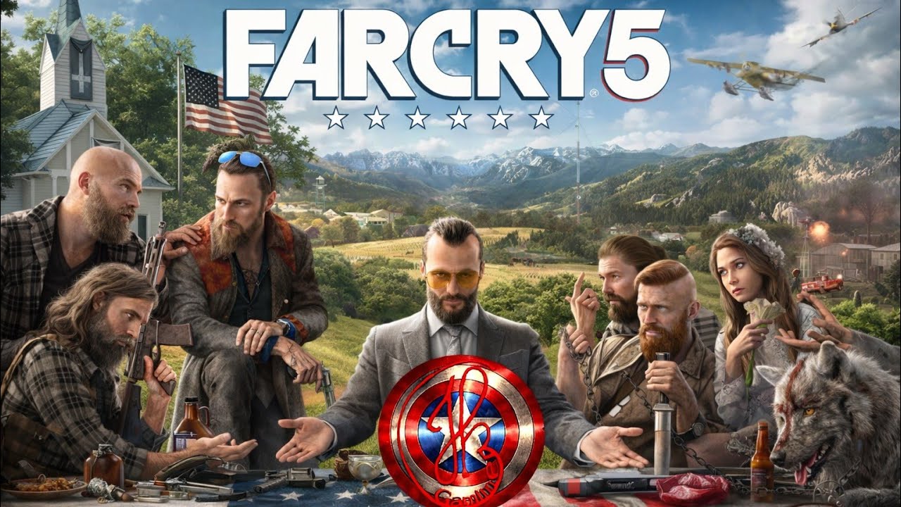 🎮🔴 FARCRY 5 PT-BR🇧🇷 I Ps5🕷#1 (Conhecendo o jogo) 🔴