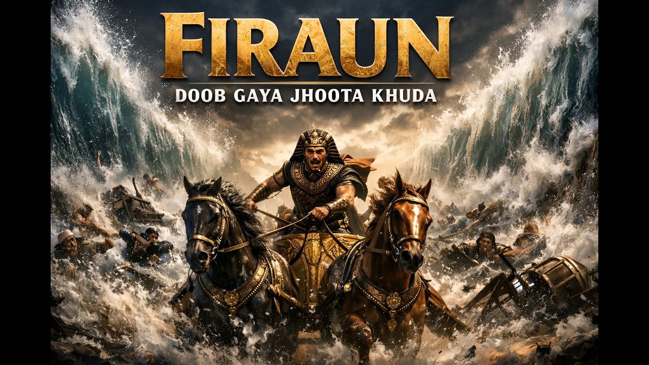 Allah ne firaun ko kaise tabah kiya? | hazrat musa as aur samandar phatne ka waqia