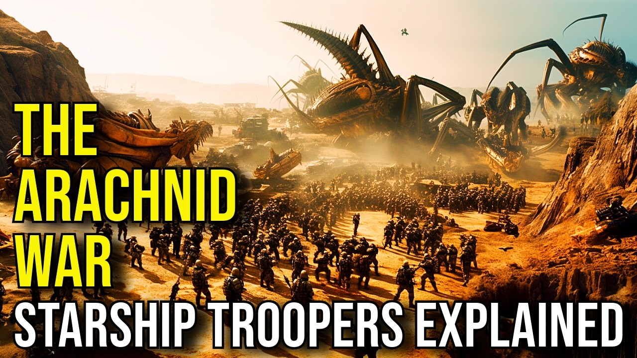 STARSHIP TROOPERS (Arachnid War,  Federation & Philosophy + Ending) EXPLAINED