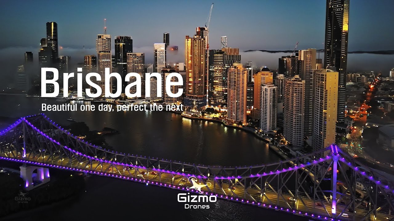 Brisbane, Australia by drone - Beautiful one day, perfect the next 4K