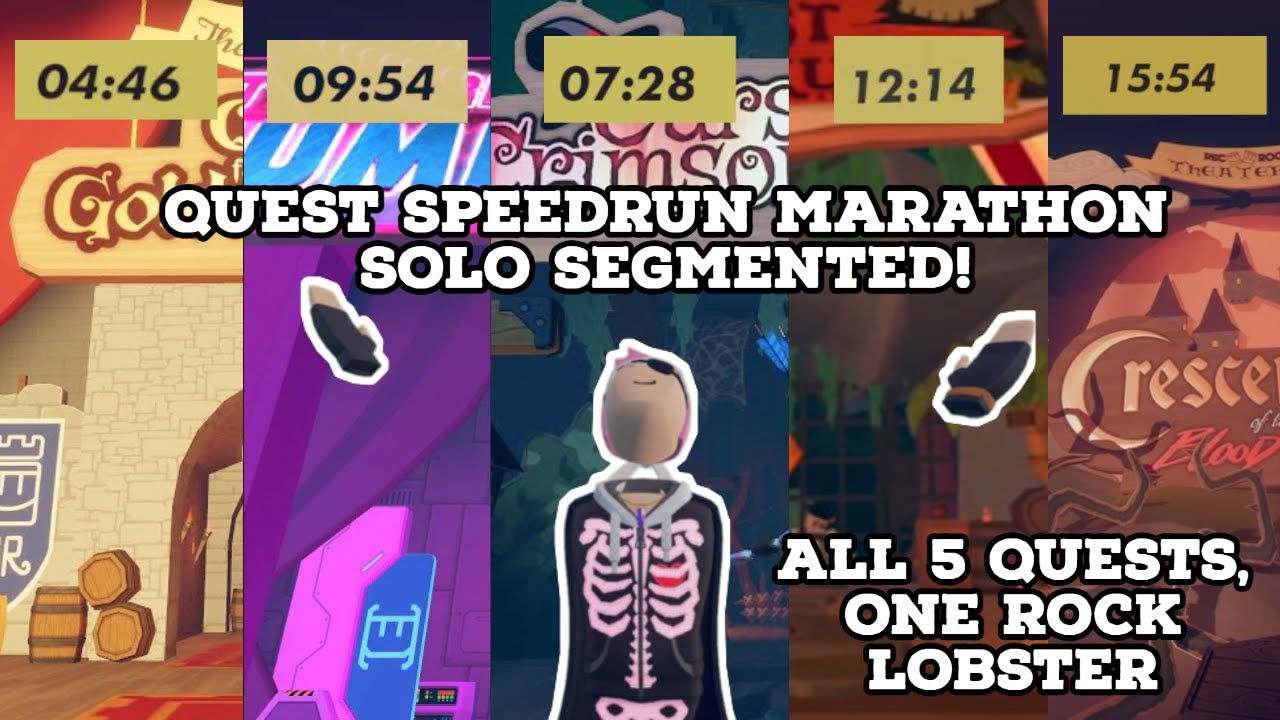 Rec Room: Solo Quest Marathon Segmented!