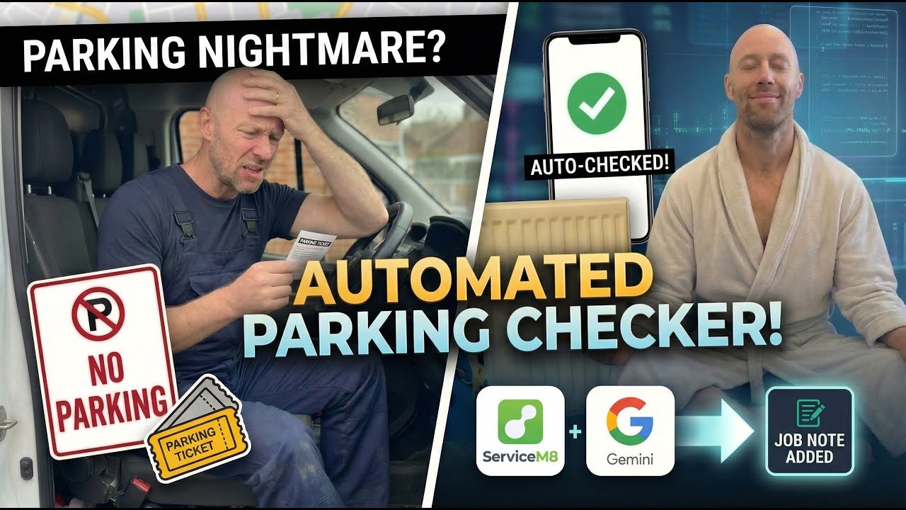 Stop Getting Parking Tickets – AI Checks Every Job Address Automatically (ServiceM8)