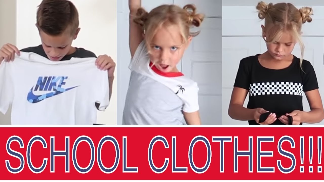 BACK TO SCHOOL KIDS CLOTHING HAUL | THE LEROYS