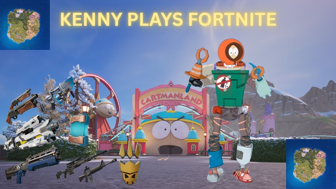 I PLAY FORTNITE ZERO BUILD BATTLE ROYALE AS KENNY