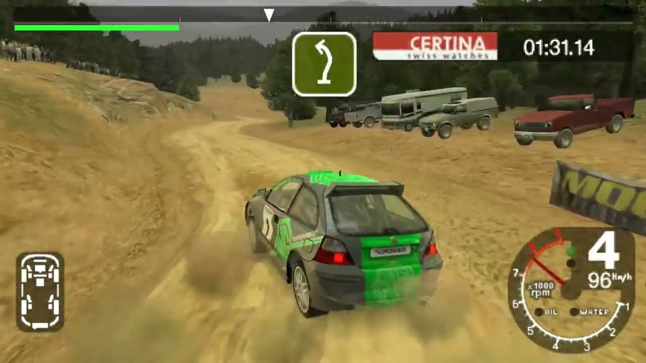 Colin McRae Rally 2005 Plus (PSP) - Career Mode - 2WD Gold Series (Cup) - Part 2