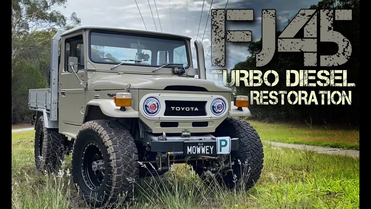 FJ45 Turbo Diesel Toyota Landcruiser RESTORATION