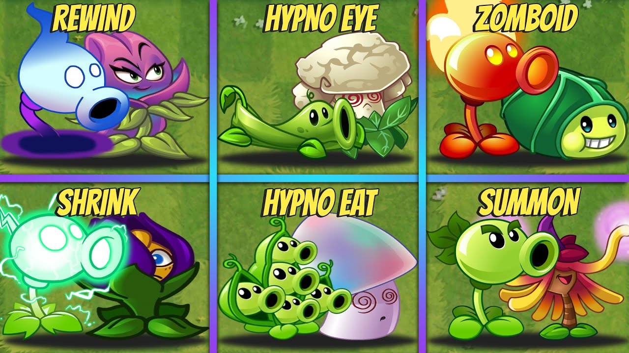 Best 6 COMBO Magic Team Plants vs Team Zombie - Who Will Win? - Team Plants Battlez