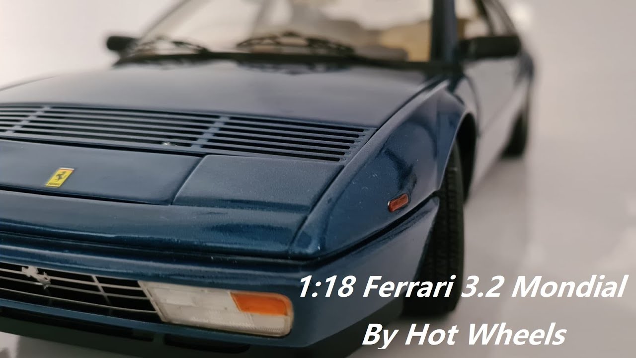 1:18 Ferrari 3.2 Mondial By Hot Wheels Elite [scale die-cast car unboxing]