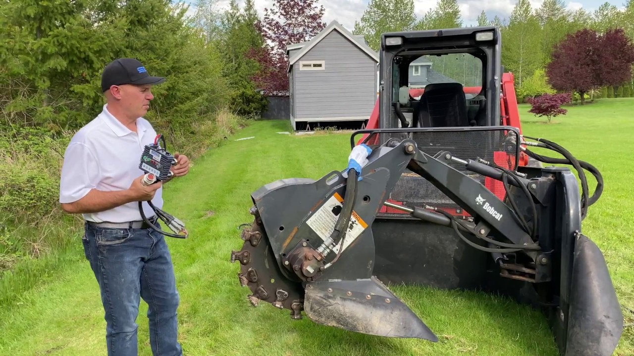 #138 - Bobcat SG60 Stump Grinder Wireless Control