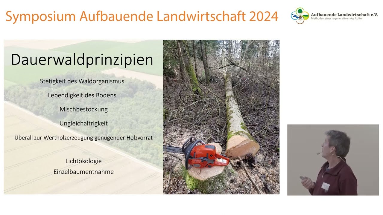 Raimund Hofmann // Artenreiche Dauerwaldbewirtschaftung // Symposium 