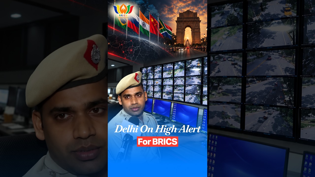 Delhi Police Deploy 500 CCTV Cameras For BRICS Summit