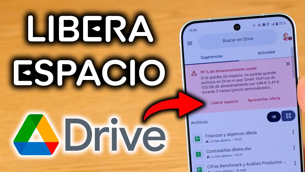 Cómo LIMPIAR tu cuenta de GOOGLE DRIVE en 2025!