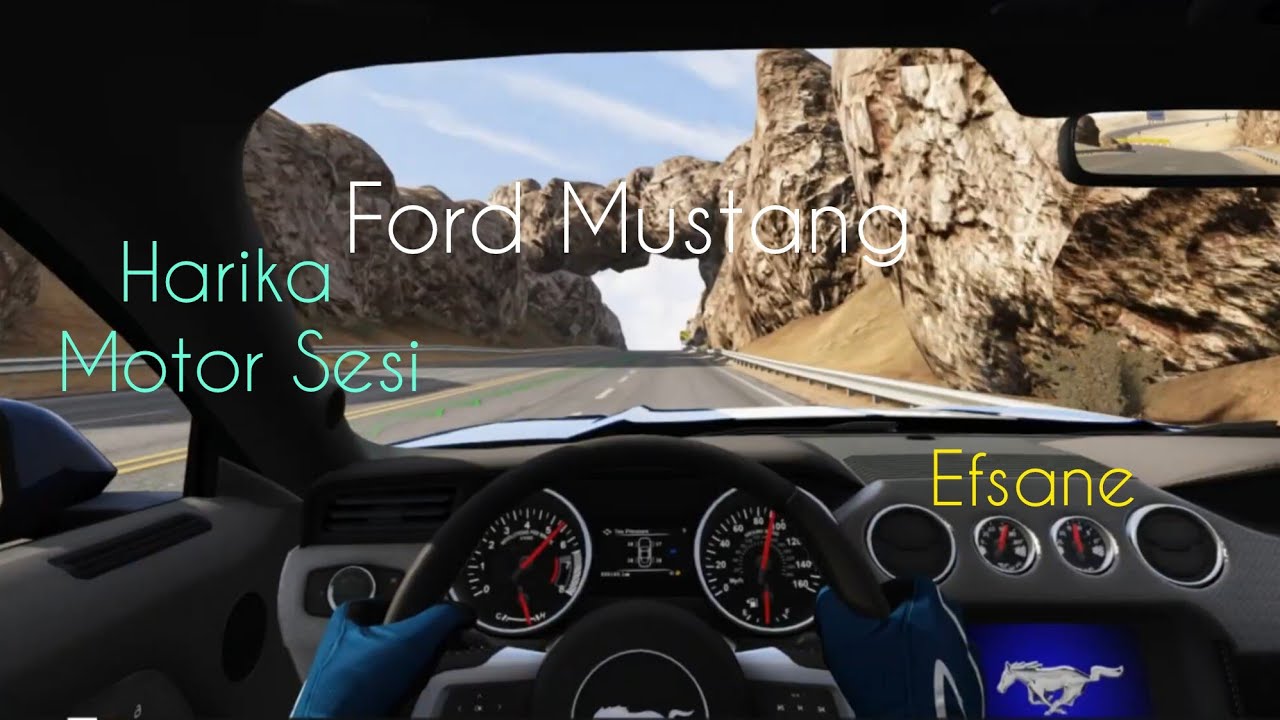 Assetto Corsa | Ford Mustang | Egsoz Sesi Harika | Terapi 