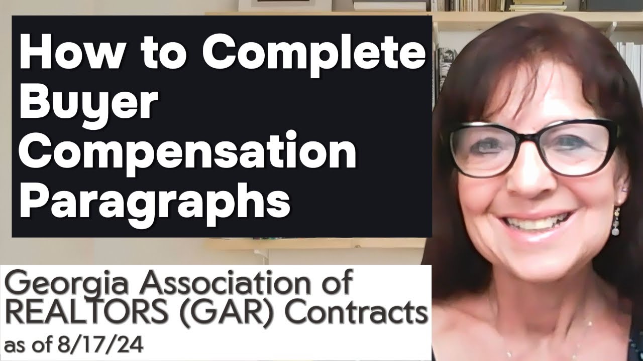 Decoding Buyer Compensation In GAR Contracts: What You Need To Know as an Agent