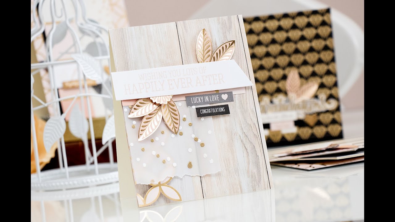 Simon Says Stamp May 2015 Card Kit - Wedding Themed Cards