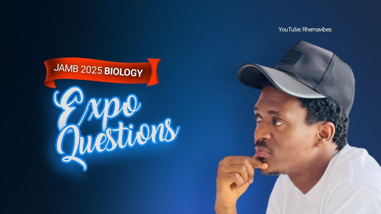 100% Real JAMB 2025 Biology EXPO QUESTIONS Revealed (Score 90+ in Jamb 2025 Biology) #jamb2025
