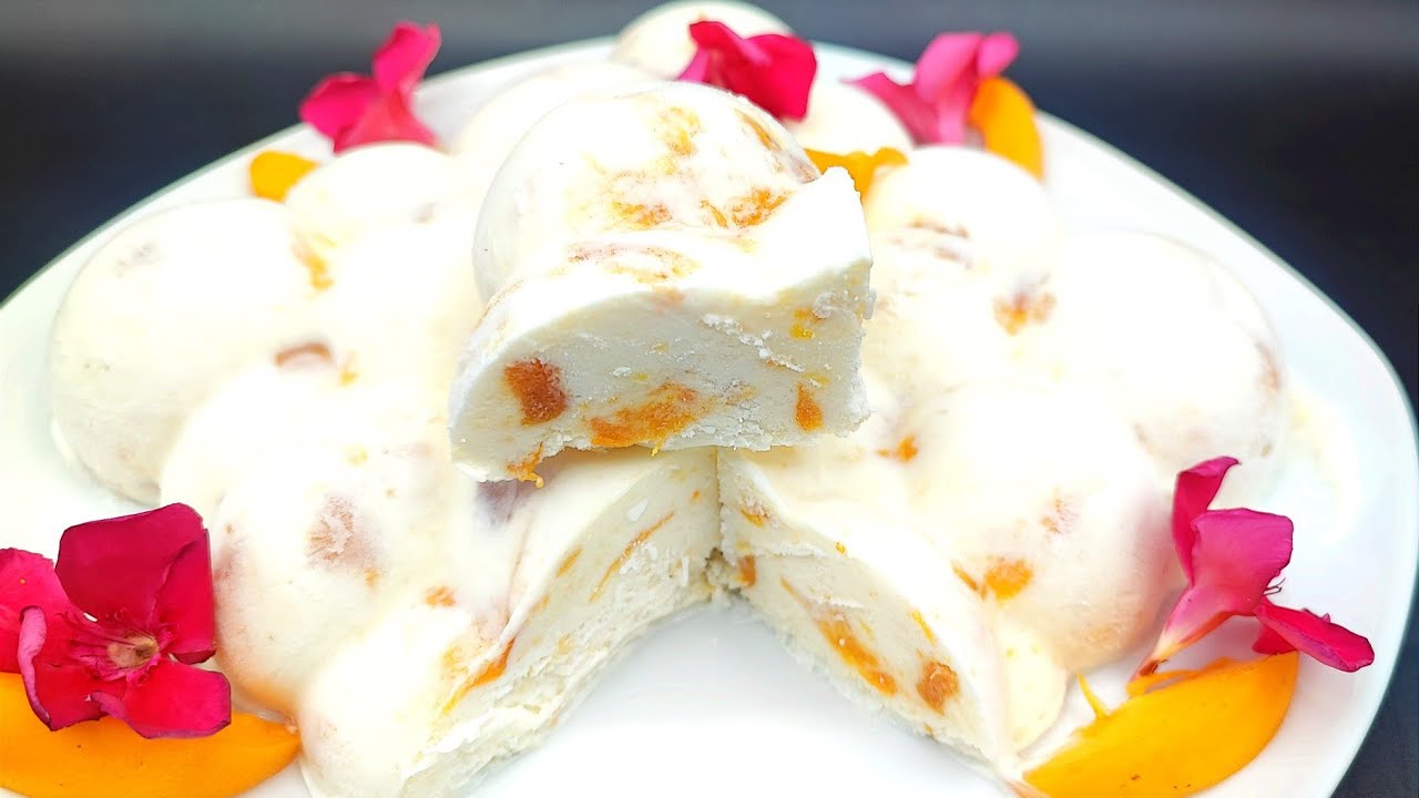 semifreddo ricotta e albicocche