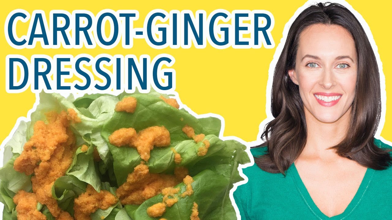 Make Japanese Restaurant Hibachi Carrot Ginger Dressing/Sauce