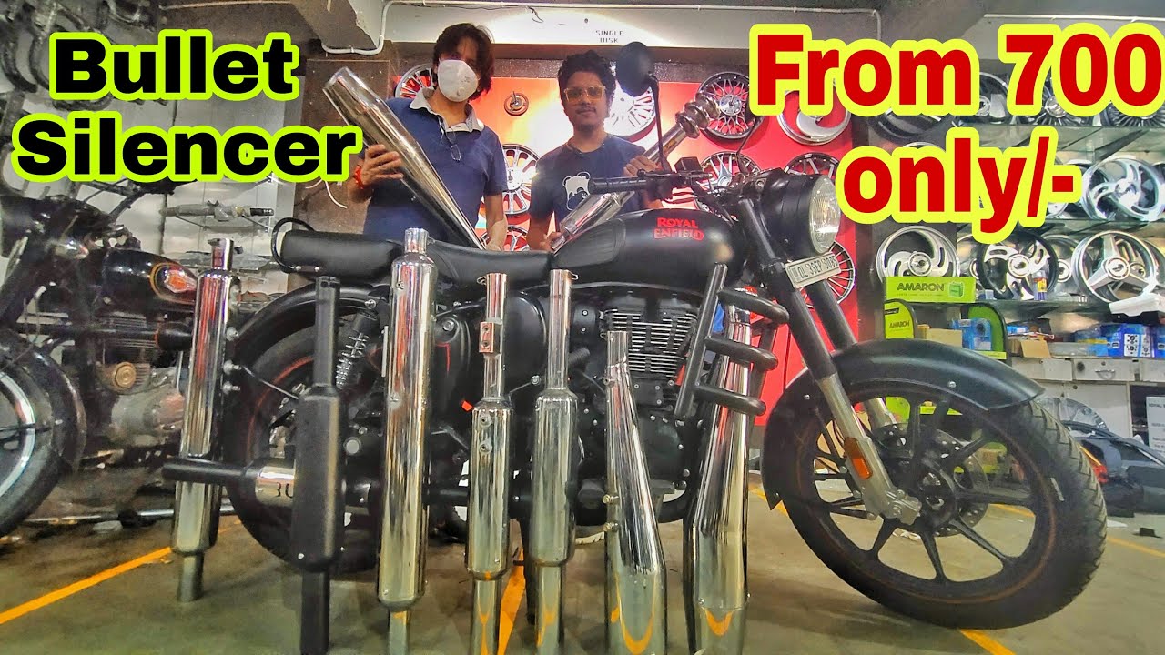 Top 10 Silencers for Royal Enfield Bullet | INDORE | DOLPHIN | BAZOOKA | SHARKO BS6 Modification