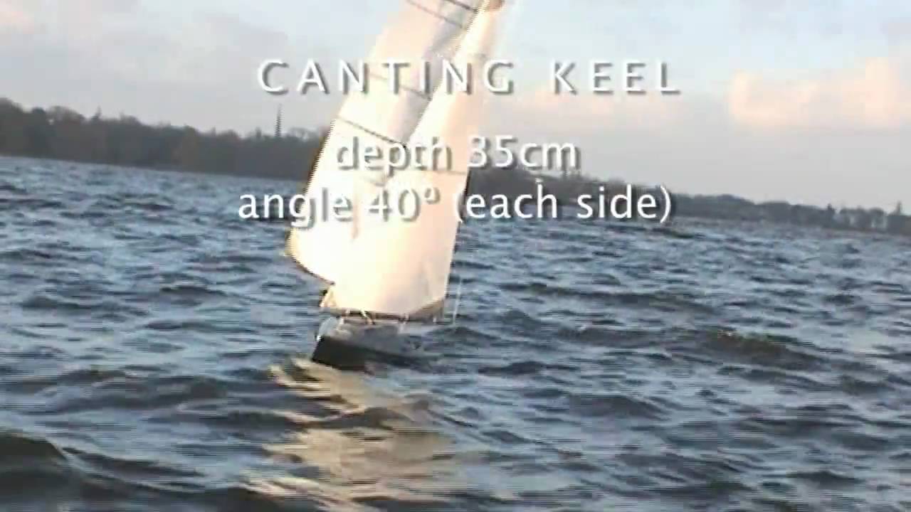Volvo Open 70 with fixed long keel and more sail aera