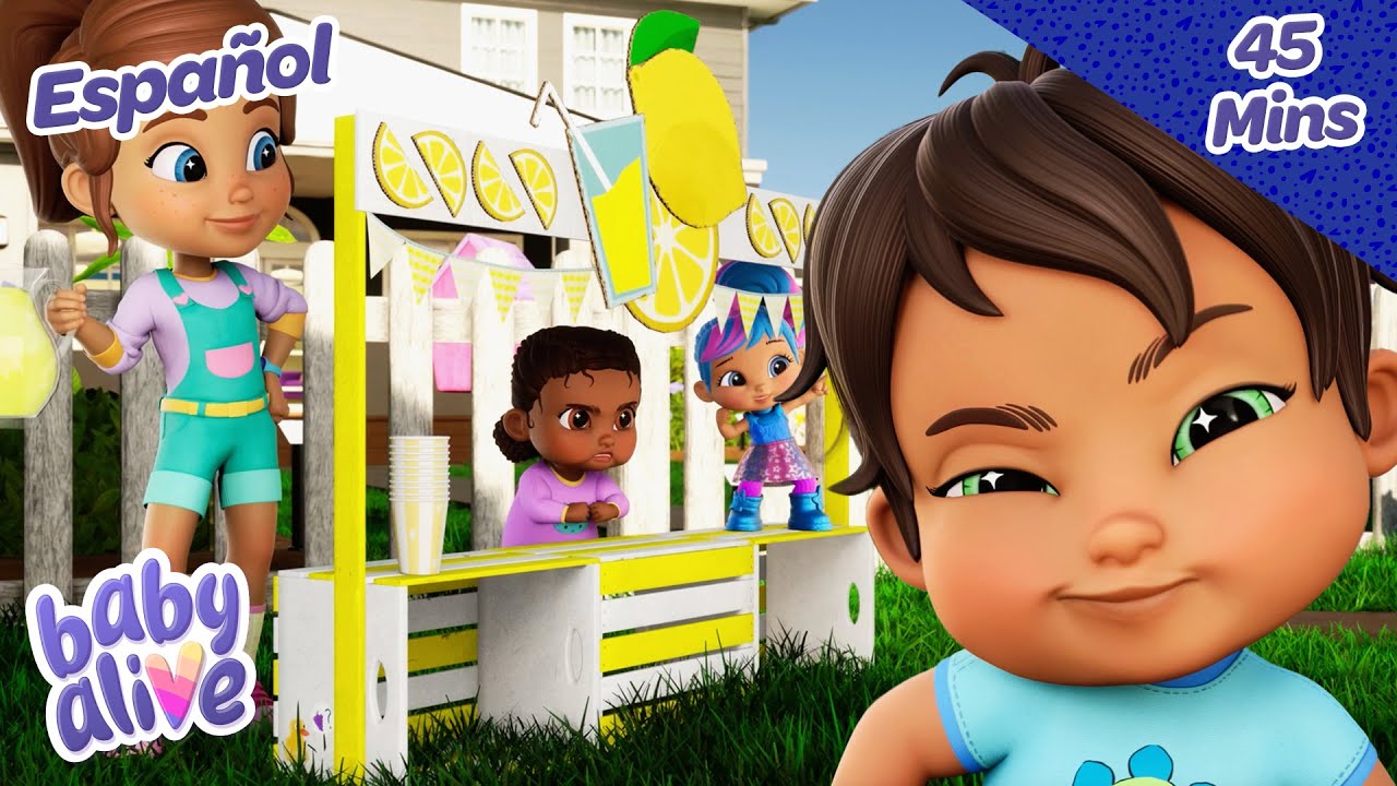 Puesto De Limonada | Baby Alive en Español | ⭐️ Animación para niños | Videos de bebes