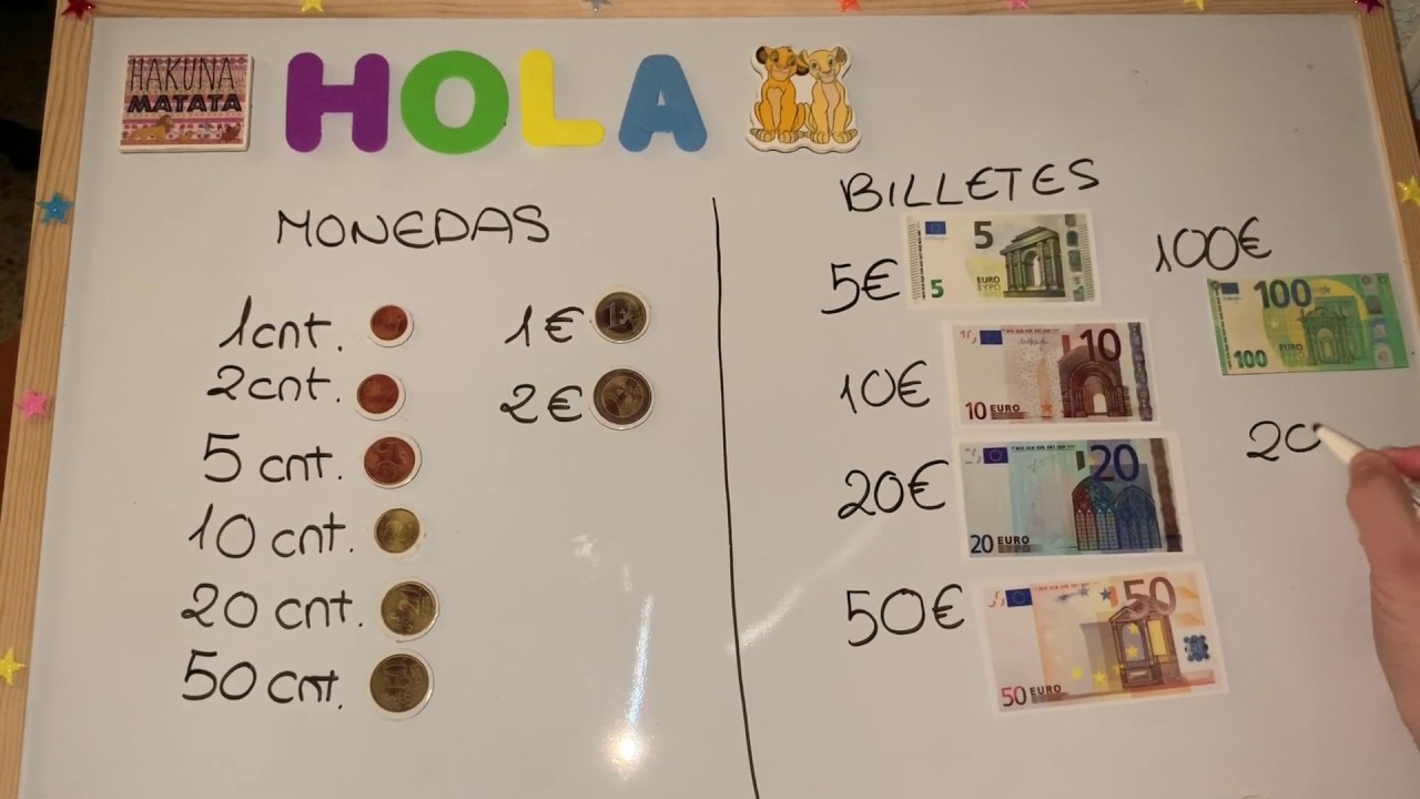 El Euro (explicación para niños).