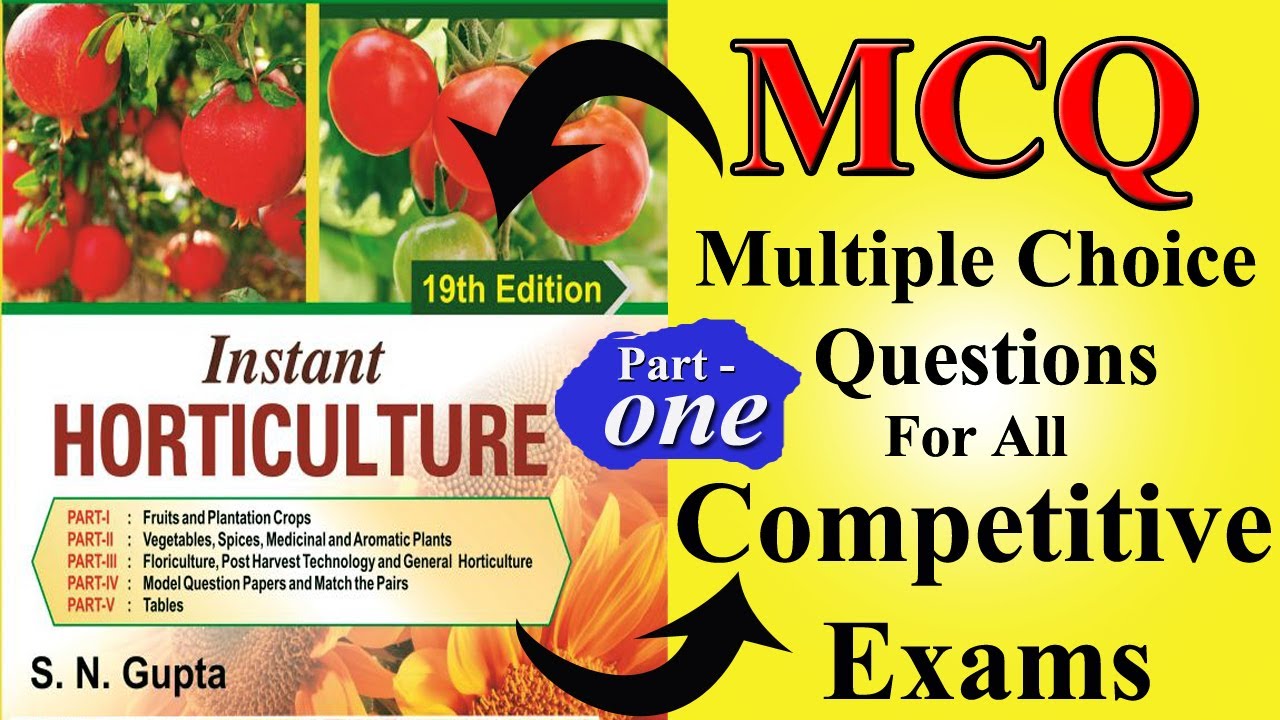 Instant Horticulture MCQ | Instant Horticulture | Horticulture MCQ | MCQ on Horticulture | Bihar BHO