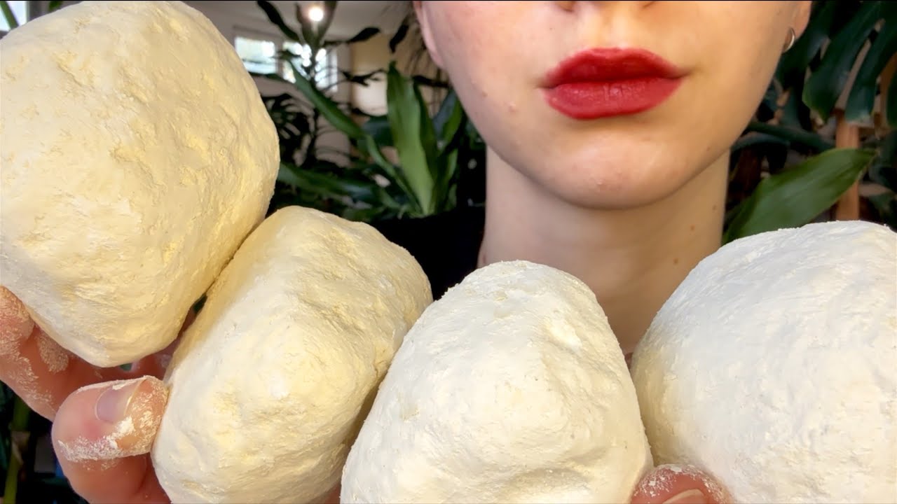 Большие меловые шарики - ХАЛВА ЖЕЛТАЯ 💛 и ВОДНЫЙ💧The big chalk balls HALVA and VODNIY ASMR