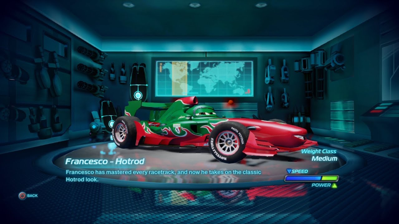 Cars 2 PS3 - Francesco - Hotrod Gameplay (RPCS3)
