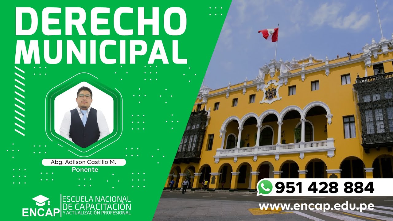 CURSO: DERECHO MUNICIPAL 2025