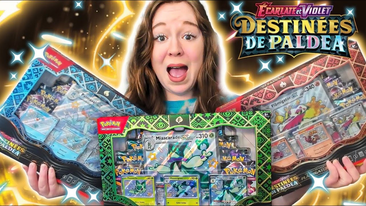 DES COFFRETS PREMIUM SHINY DE QUALITÉ ! Ouverture Pokémon Destinées de Paldea !