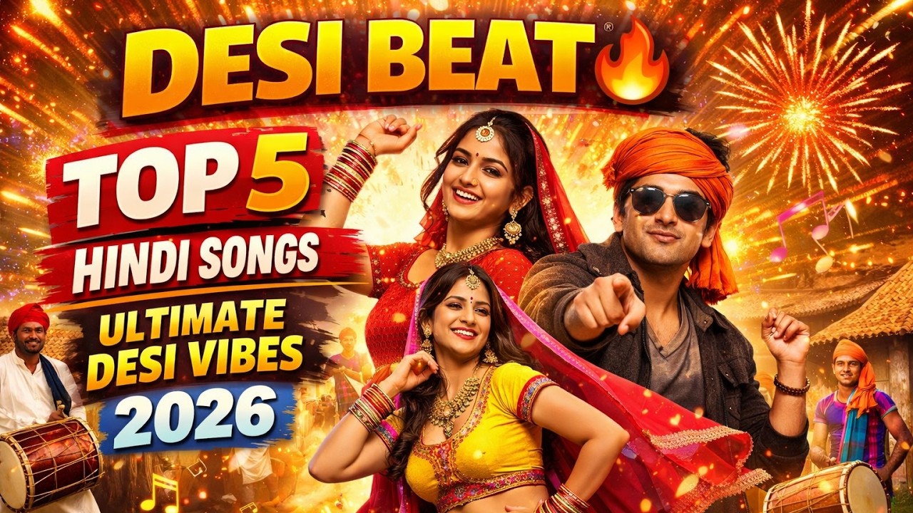 Desi Beat Top 5 🔥 | Latest Desi Dance Songs | Ultimate Party Mix 2026