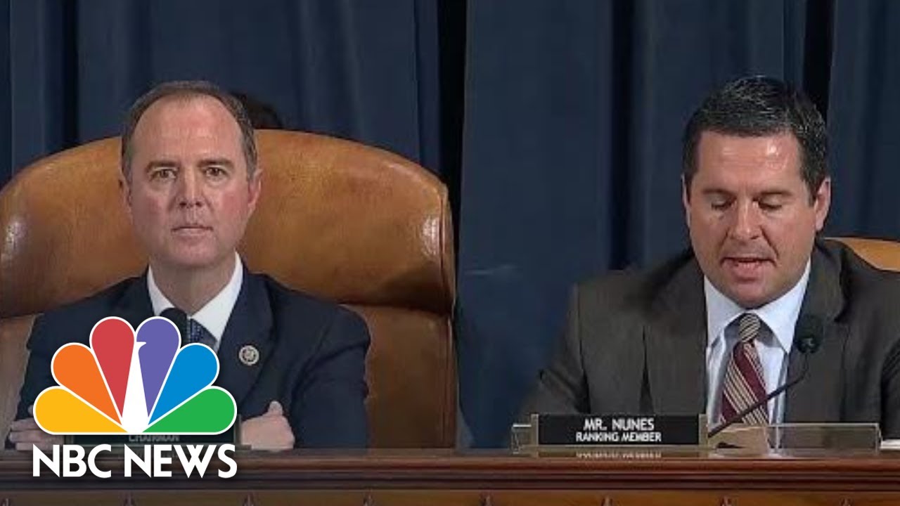 Rep. Devin Nunes calls impeachment inquiry &lsquo;Ukraine hoax&rsquo; | NBC News